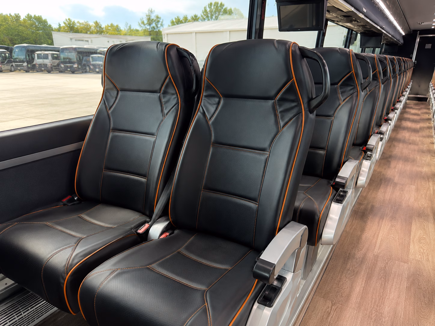 bus rentals to lenovo center truist field and wakemed soccer park