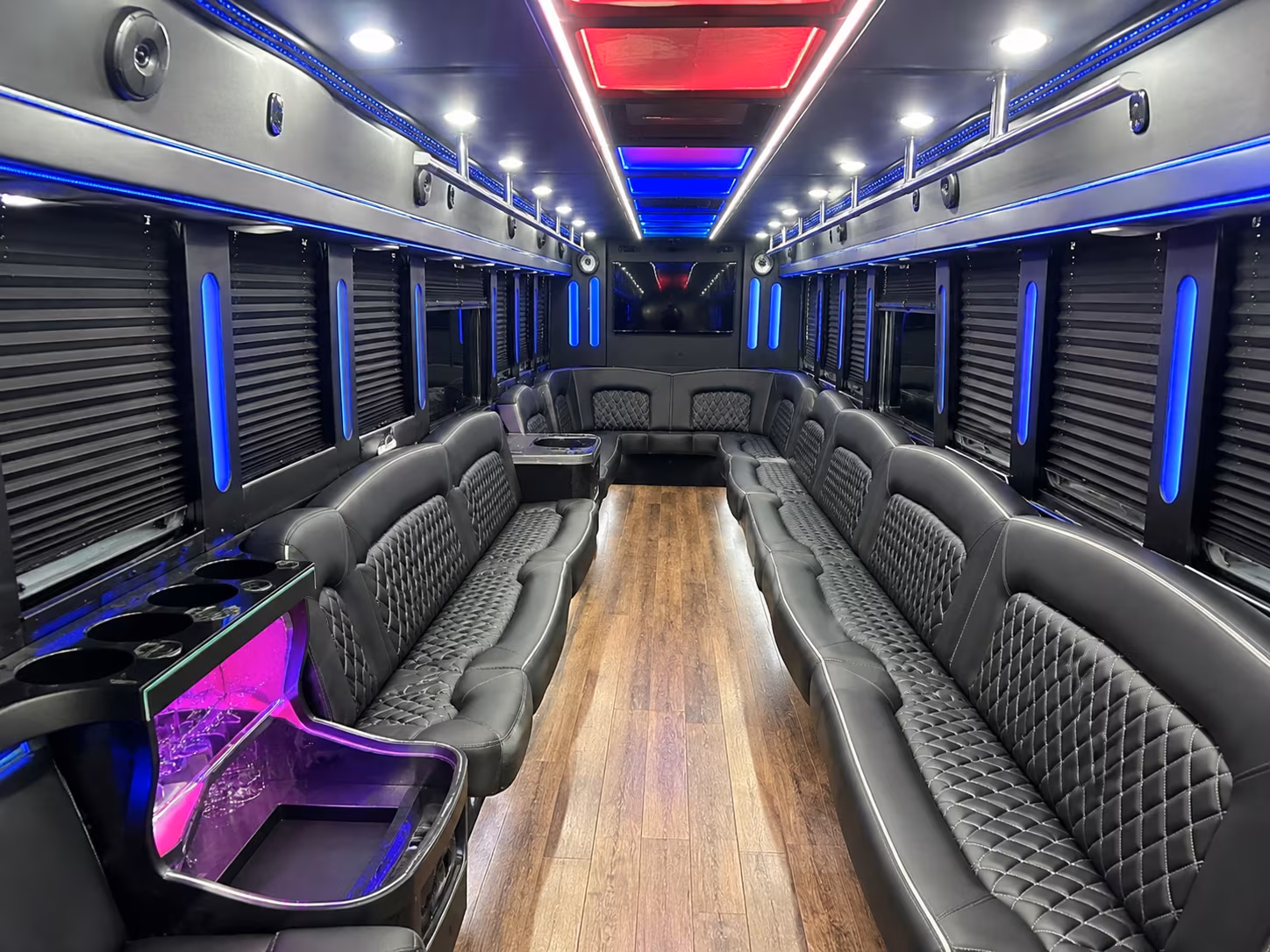 party buses for chapel hill high school and east chapel hill high school prom nights